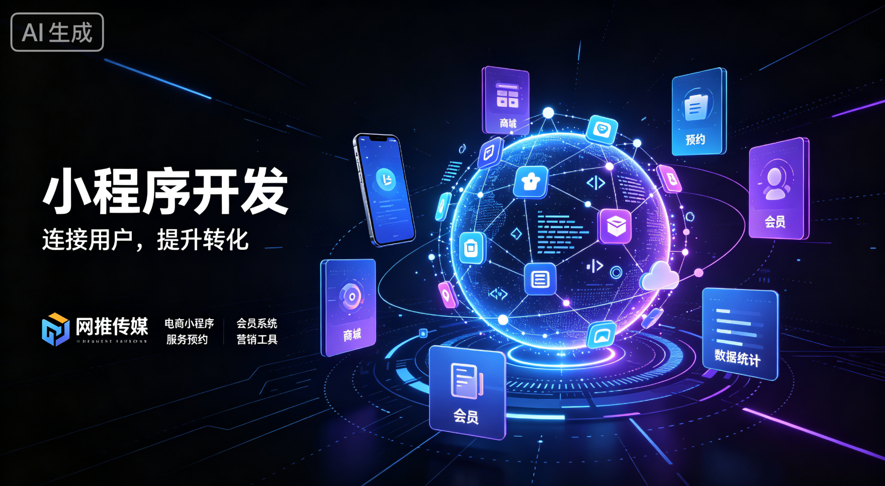 小程序开发与运营服务示意图